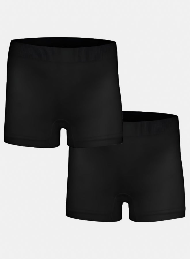 سيلفي طقم قطعتين شورت ليكرا قصير داخلي للبنات - Image 1